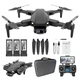 Квадрокоптер LYZRC L900 PRO SE GPS 4K HD дрон с камерой, бесщеточными моторами, FPV Wi-Fi, 3 аккумулятора, Follow Me, Optical Flow, складной RC дрон до 1.2 км - изображение 2