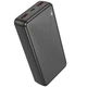 Павербанк Borofone BJ56A 20000 mAh 22.5W 2USB/Type-C Портативний зовнішній акумулятор PowerBank зі швидкою зарядкою PD20W+22.5W Black - зображення 1
