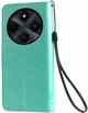 Обкладинка Redmi 14C (чохол кіт і дерево) Turquoise (41052-32) - зображення 2
