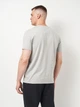 Футболка хлопковая спортивная длинная мужская Reebok 4M Mitra 100064838 L Серая (4065431333741) - изображение 2