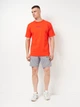 Футболка хлопковая спортивная длинная мужская Reebok 4M CL Uniform BL 100075846 L Оранжевая (1200143306154) - изображение 3