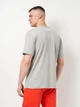 Футболка хлопковая спортивная длинная мужская Reebok 4M CL Uniform BL IP8474 M Серая (1200143291740) - изображение 2