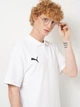 Поло длинное для футбола мужское Puma Teamgoal Casuals 65860504 S White-Black (4099686804282) - изображение 4