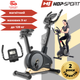 Велотренажер Hop-Sport HS-2080 Spark черно-золотистый. Магнитный, 8 уровней, до 120 кг, для дома, кардио - изображение 12