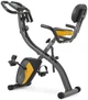 Велотренажер Hop-Sport HS-3010X Grix серо-желтый. Магнитный, складной, с эспандерами, до 110 кг, для дома, кардио - изображение 12