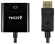 Adapter Accura Displayport > HDMI M/F 0.1m Black (5907502399814) - obraz 2