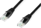 Patchcord Accura Cat 6 UTP 2 m Black (ACC2322) - obraz 1
