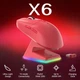 Игровая беспроводная мышь Attack Shark X6 Red - изображение 2