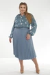 Спідниця INEDIT 41058-1 Blue 6XL - зображення 1