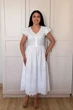 Сукня INEDIT 30009 White XXL - изображение 1
