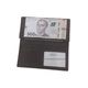 Мужской кожаный купюрник кошелек X530-005 Puce - изображение 2