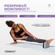 Блок для йоги EF Polarity серый-черный (кубик для фитнеса, блок для растяжки, йога блок, кирпич для йоги) WLS1821 - изображение 2