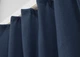 Комплект коротких штор VR-Textil Лен-блэкаут Лен Мешковина № 1360ш Темно-синий 130х170см 2 шт (35-0104) - изображение 7