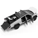 Металлическая машинка Tesla Cybertruck с квадроциклом 1:24 с зарядной станцией AutoExpert - изображение 2