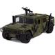 Військовий Джип Позашляховик Hummer Іграшковий Хаммер зі Звуком і Світом Фар 1:16 Автопром - зображення 1