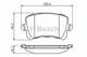 Тормозные колодки дисковые Bosch Audi, Seat, VW (Volkswagen) (0 986 494 344) - изображение 7