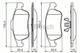 Тормозные колодки дисковые Bosch Dacia, Nissan, Renault (0 986 494 441) - изображение 8