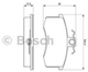Тормозные колодки дисковые Bosch Bogdan, DATSUN, Lada, ZAZ (0 986 491 700) - изображение 3