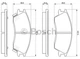 Тормозные колодки дисковые Bosch Honda, Hyundai, Subaru (0 986 461 127) - изображение 8