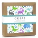 Непромокаемая пеленка Cosas COLORFUL DINO Ранфорс 70х120 см (4822052071007) - изображение 1