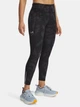 Спортивные леггинсы для фитнеса высокие женские Under Armour UA Launch Ankle Print Tights 1369772-009 M Темно-серые с узором (198632803813) - изображение 1