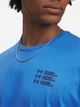 Футболка мужская Under Armour UA Triple Stack LC Logo SS 6004173-402 M Синяя (198633008088) - изображение 3