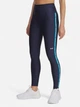 Спортивные леггинсы для фитнеса высокие женские Under Armour UA Tech WM Tape Legging 6006027-403 S Голубые (198632687321) - изображение 1