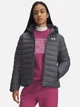 Куртка демисезонная короткая с капюшоном женская Under Armour UA Sportswear Insulate Jkt 6006353-025 XS Серая (198632579121) - изображение 1