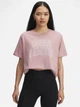 Футболка оверсайз длинная женская Under Armour Rival OS Campus Tee 6007883-673 XL Розовая (198632385364) - изображение 1
