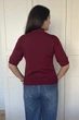 Свитер INEDIT 10849 Burgundy ONE SIZE - изображение 2