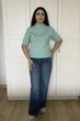 Светр INEDIT 10849 Pistachio ONE SIZE - зображення 2