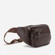 Сумка бананка на пояс чоловіча шкіряна Tiding Bag t0186C Коричнева - зображення 6