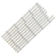 LED підсвітка TV LG 42" inch R1-Type 6916L-1510 3pcs R1+3pcs L1+2pcs R2+2pcs L2 10pcs=1set (Світлорозсіювач) - изображение 1