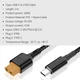 USB Type-C до XT60 кабель-перехідник 100 Вт (20В/5A), 1м - изображение 4