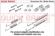 Комплектующие колодок QUICK BRAKE 105-0021 Dacia Duster; Renault Kadjar, Duster - изображение 2