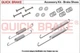Комплектующие колодок QUICK BRAKE 105-0021 Dacia Duster; Renault Kadjar, Duster - изображение 1