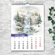 Календарь 2026 настенный перекидной Арт Нежность 13 листов ENTERSTORE 42х29.7 см (ART 250202) - изображение 2