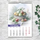 Календарь 2026 настенный перекидной Арт Нежность 13 листов ENTERSTORE 42х29.7 см (ART 250202) - изображение 12