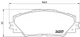 Гальмівні колодки BREMBO P83071 Toyota Rav-4, Auris, Prius 04465YZZE8, 0446542200, 0446512630 - зображення 1