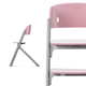 Krzesełko do karmienia Kinderkraft Livy Calmee Aster Pink z leżaczkiem (KHLICA00PNK0000) - obraz 7