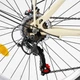 Велосипед Городской 26 дюймов Corso Viola VL-704 оборудование Shimano стальная рама 17 дюйм 21 скорость. Beige and Black (168592) - изображение 5