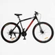 Велосипед Спортивный 29 дюймов Corso Leader LD-300 оборудование Shimano стальная рама 21 дюймов 21 скорость. Black and Red (176556) - изображение 1