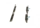 Тормозные колодки BOSCH 0986494001 Mercedes E-Class, S-Class; Chrysler 300C, CROSSFIRE N0177185, A004420072041, A0044200720 - изображение 4