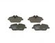 Гальмівні колодки BOSCH 0986495251 BMW 1 Series, 2 Series 34116767144, 34116771837, 34116767143 - зображення 1