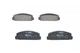 Гальмівні колодки BOSCH 0986424817 Mazda 6, 626 GJYB2648ZA, GJYA2649ZA, GEYC2648ZB - зображення 1