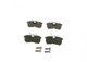 Тормозные колодки BOSCH 0986494011 Ford Focus, Fiesta 1107698, 1075565, 1425407 - изображение 1