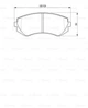 Гальмівні колодки BOSCH 0986424489 Nissan Almera V9118N012, D406M40F25, D4060VS21A - зображення 7
