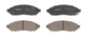 Тормозные колодки Delphi LP2011 Nissan Pathfinder, Leaf, Navara 41060EB326, 41O6OEB326, D1M6OCY7OB - изображение 2
