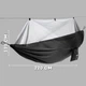 Туристический подвесной гамак с москитной сеткой и карманом Tac Maven MYNEST HAMMOCK WITH NET 220х120 см нейлон для кемпинга, похода, пикника Черный - изображение 10