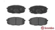 Колодки гальмівні BREMBO P30034 KIA Carens, Ceed, Soul, Pro Ceed; Hyundai I30, Creta 0K2JA3328Z, 581011HA00, 581011HA10 - зображення 2